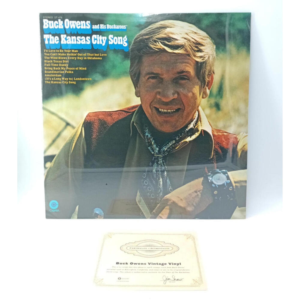 BUCK OWENS & BUCKAROOS -‎ The Kansas City Song - Sealed Vinyl LP Brand New